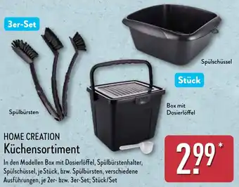 Aldi Nord HOME CREATION Küchensortiment Angebot