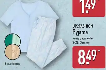 Aldi Nord UP2FASHION Pyjama Angebot