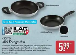 Aldi Nord CROFTON Mini-Kochgeschirr Angebot