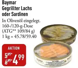 Galeria Markthalle Baymar Gegrillter Lachs oder Sardinen Angebot