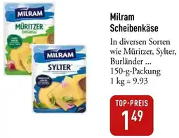 Galeria Markthalle Milram Scheibenkäse Angebot