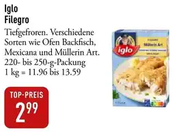 Galeria Markthalle Iglo Filegro Angebot