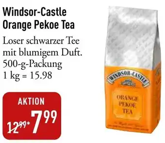 Galeria Markthalle Windsor-Castle Orange Pekoe Tea Angebot