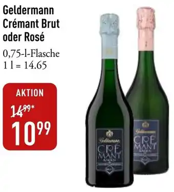 Galeria Markthalle Geldermann Crémant Brut oder Rosé Angebot