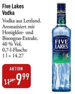 Galeria Markthalle Five Lakes Vodka Angebot