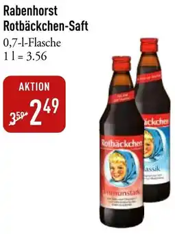 Galeria Markthalle Rabenhorst Rotbäckchen-Saft Angebot