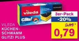 KODi Vileda küchenschwamm glitzi plus Angebot