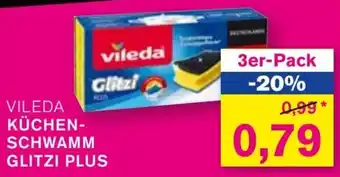 KODi Vileda küchenschwamm glitzi plus Angebot