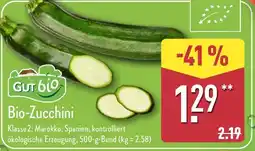 Aldi Nord Bio-Zucchini Angebot