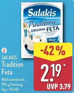 Aldi Nord SALAKIS Tradition Feta Angebot