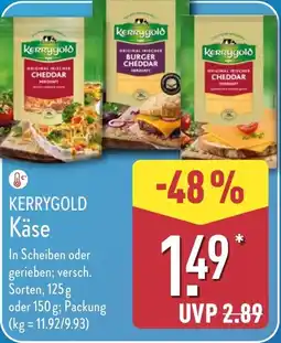 Aldi Nord KERRYGOLD Käse Angebot