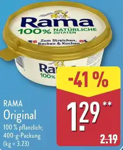 Aldi Nord Rama Original Angebot