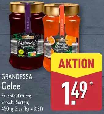 Aldi Nord GRANDESSA Gelee Angebot