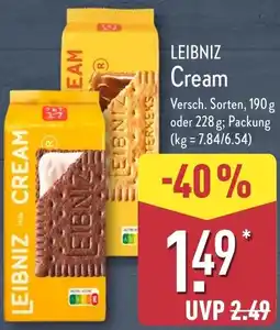 Aldi Nord LEIBNIZ Cream Angebot