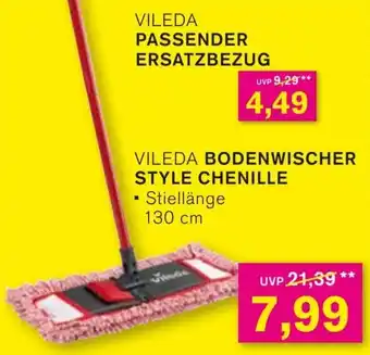 KODi Vileda bodenwischer style chenille Angebot