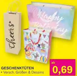 KODi Geschenktüten Angebot