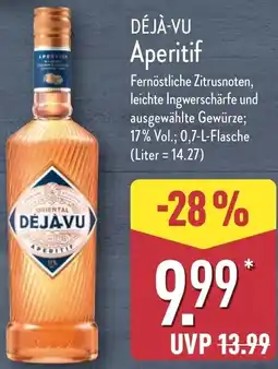 Aldi Nord DÉJÀ-VU Aperitif Angebot