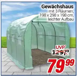 CENTERSHOP Gewächshaus Angebot