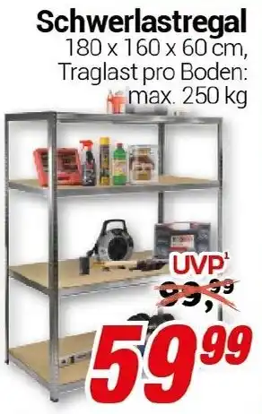 CENTERSHOP Schwerlastregal Angebot