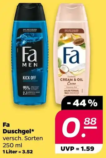 NETTO Fa Duschgel Angebot