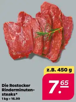 NETTO Die Rostocker Rinderminutensteaks Angebot