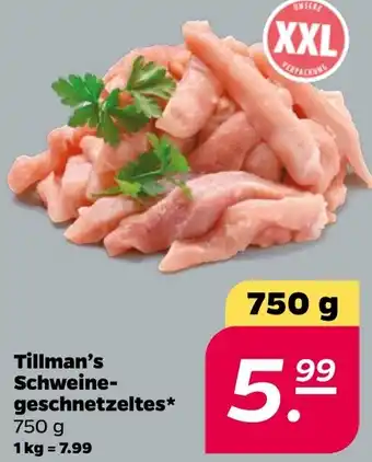 NETTO Tillman's Schweinegeschnetzeltes Angebot