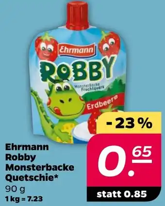 NETTO Ehrmann Robby Monsterbacke Quetschie Angebot