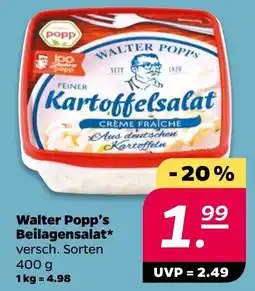 NETTO Walter Popp's Beilagensalat Angebot