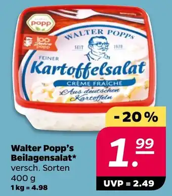 NETTO Walter Popp's Beilagensalat Angebot