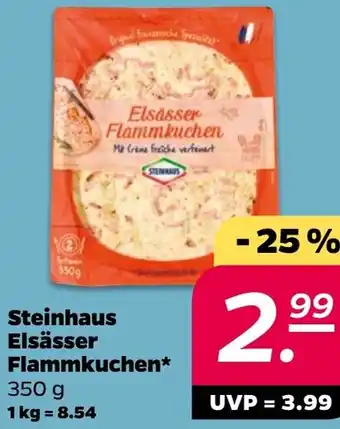 NETTO Steinhaus Elsässer Flammkuchen Angebot