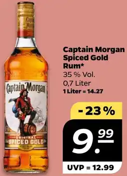 NETTO Captain Morgan Spiced Gold Rum Angebot