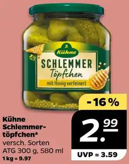 NETTO Kühne Schlemmertöpfchen Angebot