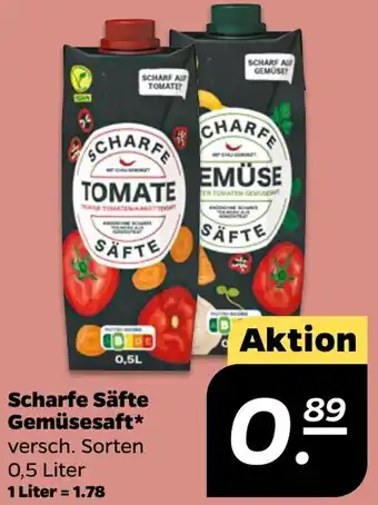 NETTO Scharfe Säfte Gemüsesaft Angebot