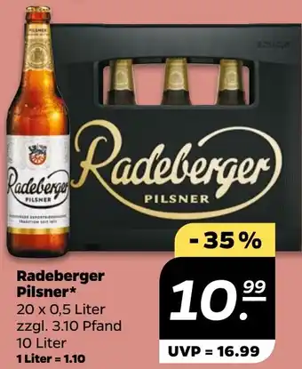 NETTO Radeberger Pilsner Angebot