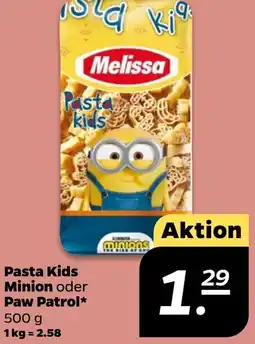 NETTO Pasta Kids Minion oder Paw Patrol Angebot