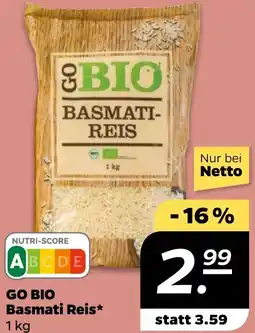 NETTO GO BIO Basmati Reis Angebot