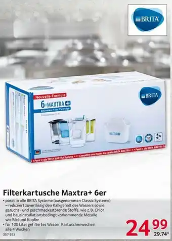 Selgros Filterkartusche Maxtra+ 6er Angebot