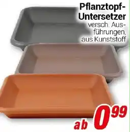 CENTERSHOP Pflanztopf Untersetzer Angebot