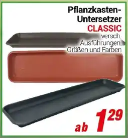 CENTERSHOP Pflanzkasten Untersetzer CLASSIC Angebot