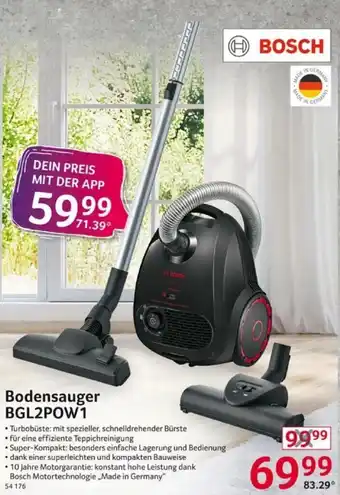 Selgros Bosch Bodensauger BGL2POW1 Angebot