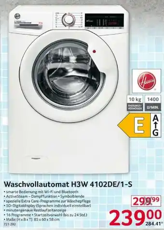 Selgros Waschvollautomat H3W 4102DE/1-S Angebot