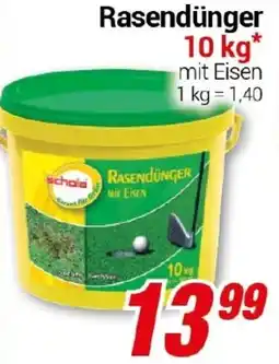 CENTERSHOP Schola Rasendünger Angebot