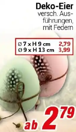 CENTERSHOP Deko-Eier Angebot