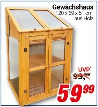 CENTERSHOP Gewächshaus Angebot