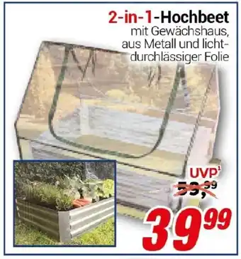 CENTERSHOP 2-in-1-Hochbeet Angebot