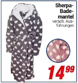 CENTERSHOP Sherpa Bademantel Angebot