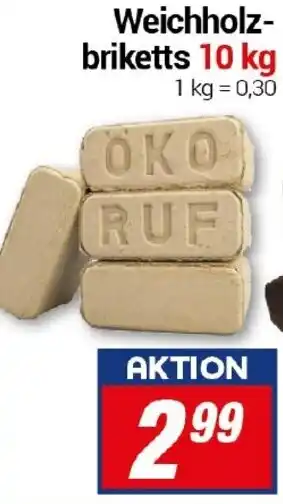 CENTERSHOP Weichholzbriketts Angebot