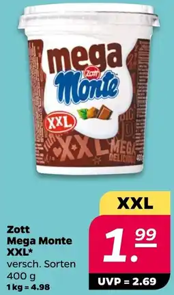 NETTO Zott Mega Monte XXL Angebot