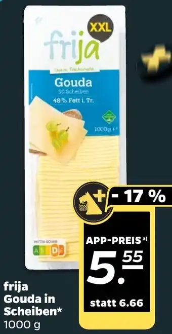 NETTO frija Gouda in Scheiben Angebot