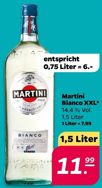 NETTO Martini Bianco XXL Angebot